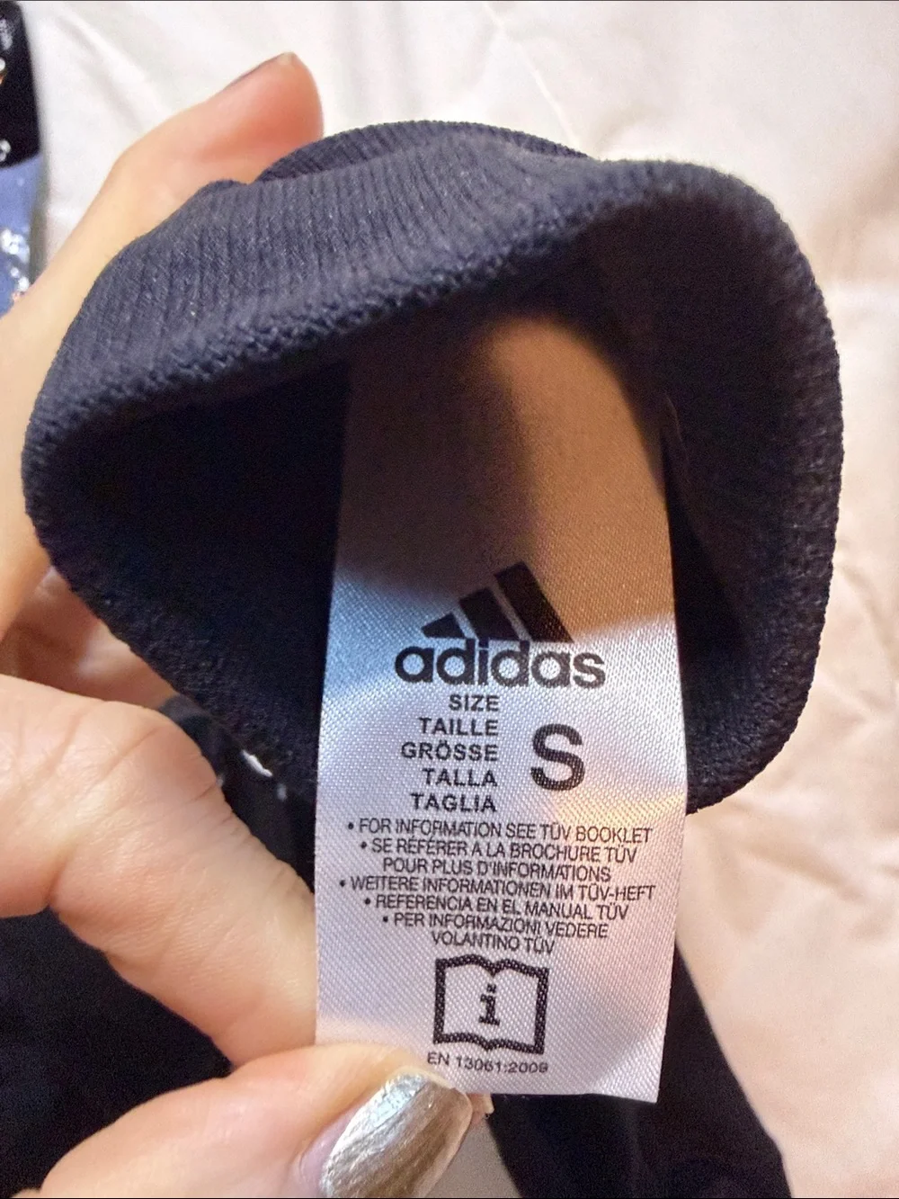 adidas Black MLS Youth Soccer Sock Guards with Shin Guards